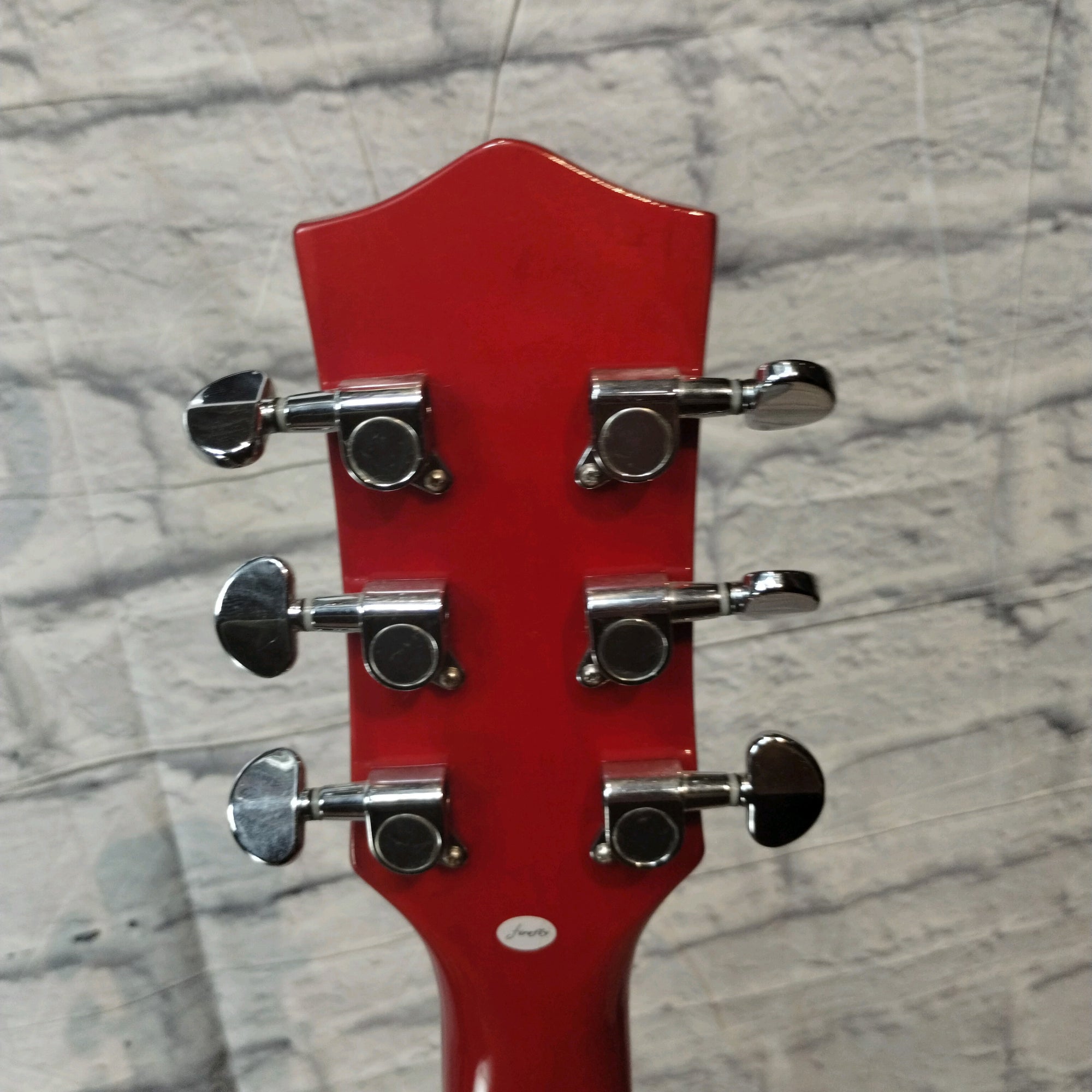 Firefly JSN 338 Hollowbody Electric Guitar - Red