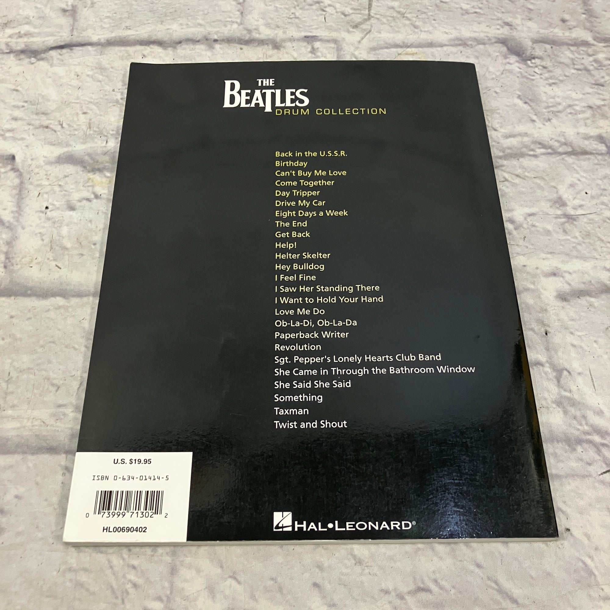 Hal Leonard The Beatles Drum Collection Book