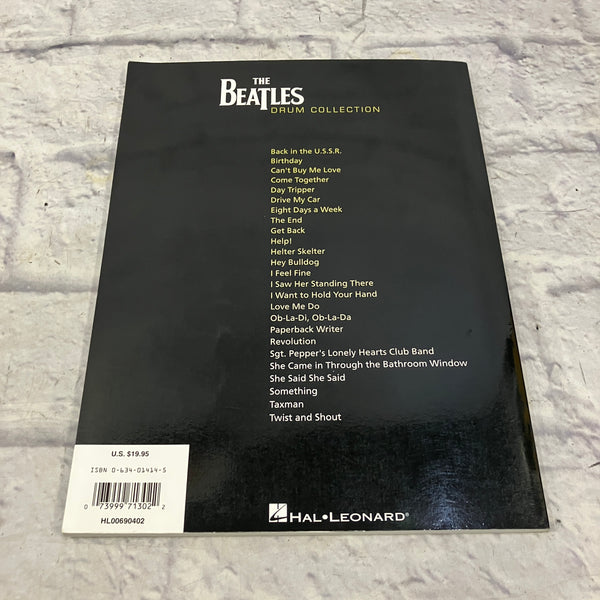 Hal Leonard The Beatles Drum Collection Book - Evolution Music