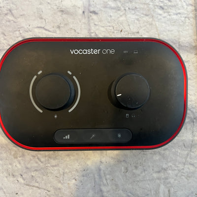 Focusrite Vocaster One with Microphone Audio Interface