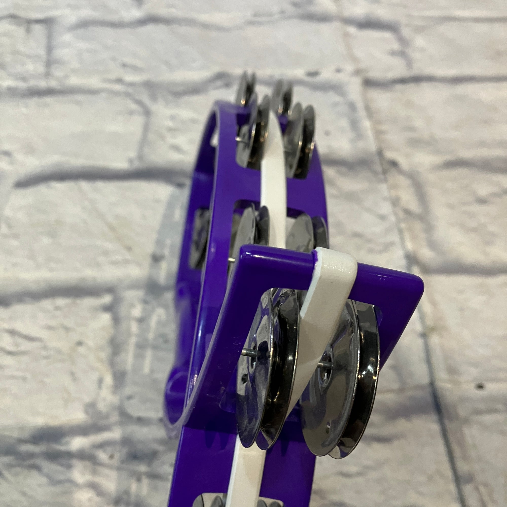 Unknown Purple Jesus Fish Tambourine