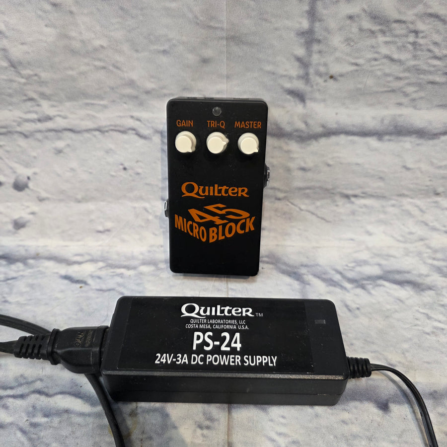 Quilter 45 Microblock Pedal Pre-Amp Effects Pedal