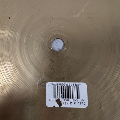 Sabian 14 AAX Fast Hats Hi Hat Cymbal Pair