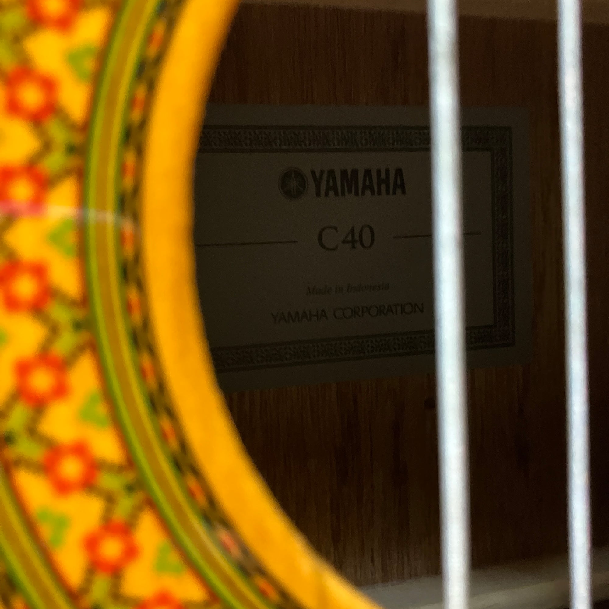 Yamaha C40 Classical Guitar