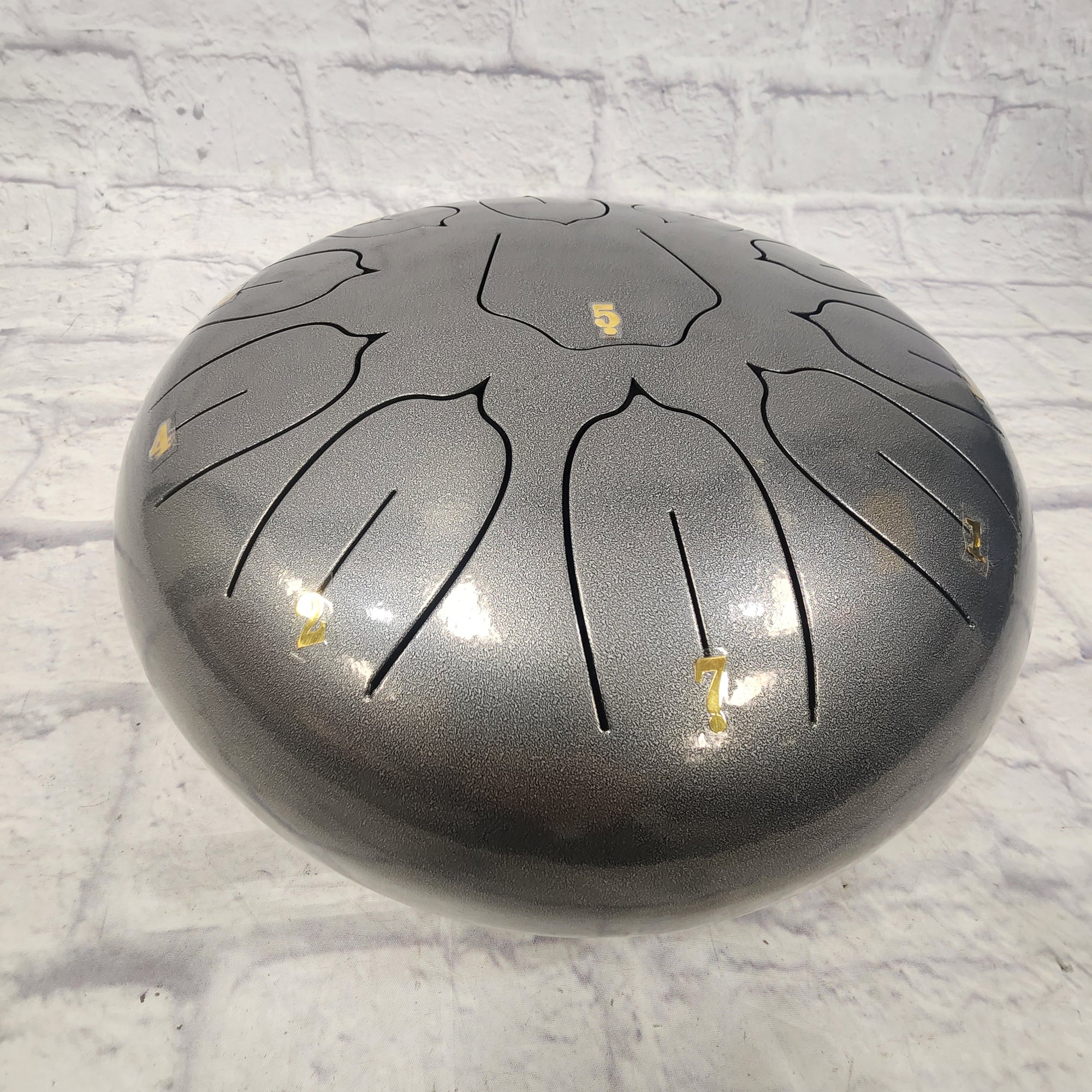 Unknown Steel Tongue Drum with Bag and Mallets