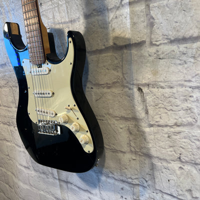 Lyon Strat Style Black Electric Guitar