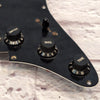 Unknown Black Strat Loaded Pickguard