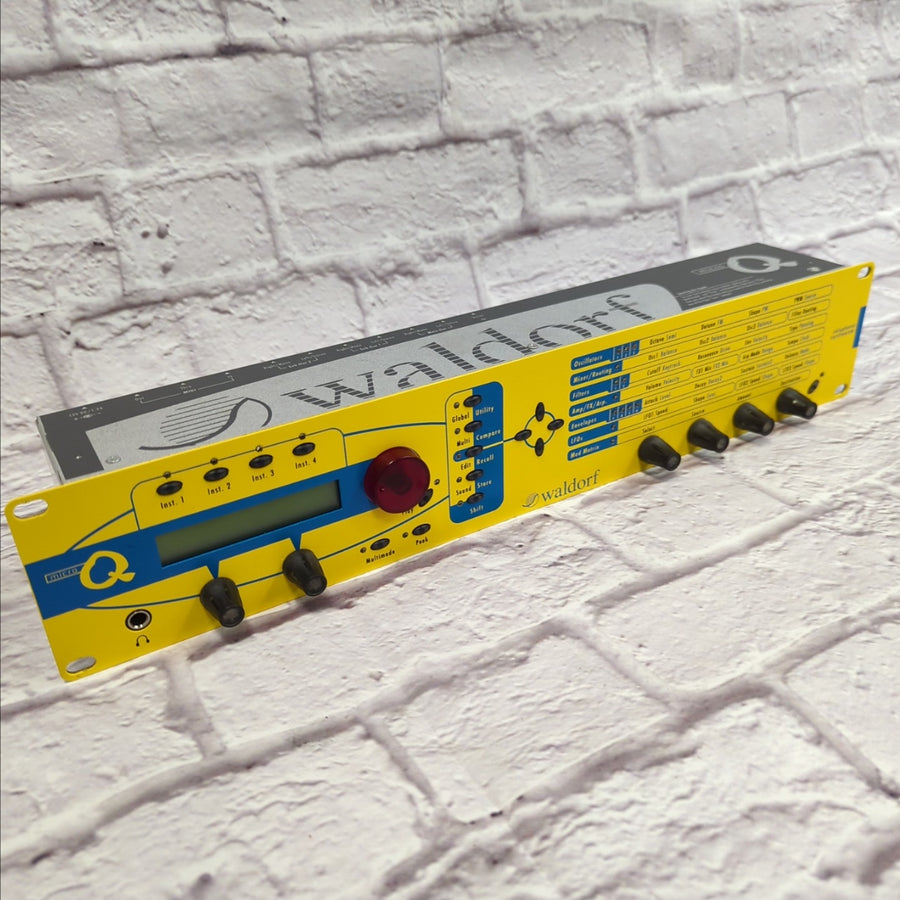 Waldorf Micro Q Rack Synthesizer FOR PARTS OR REPAIR AS IS