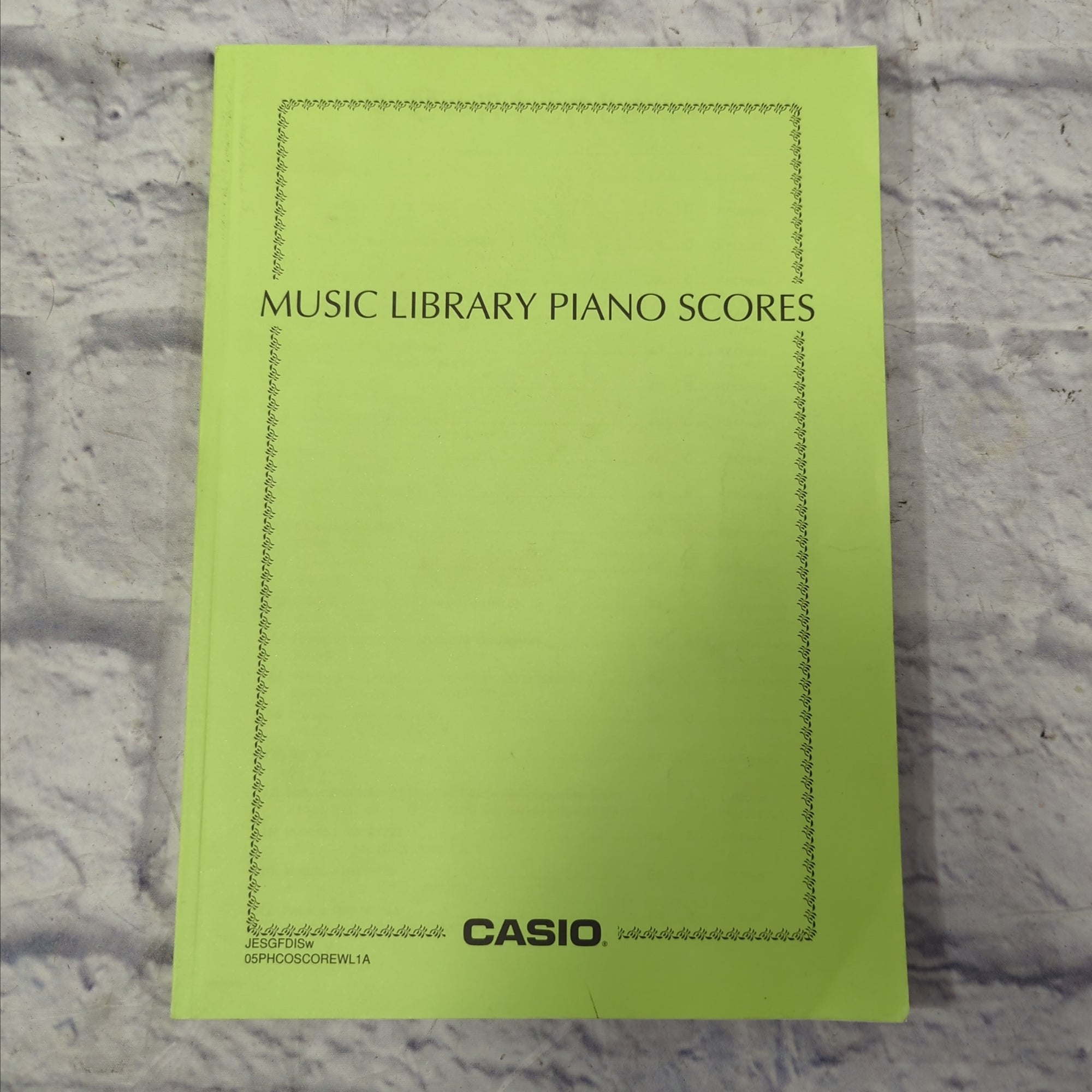 楽譜 CASIO - Music Library Piano Scores JESGFDISw $_12.JPG?set_id=880000500F