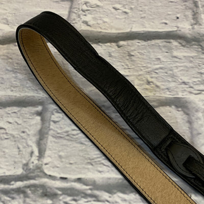 Levy's MSM70HO 1.5in Leather Strap Black