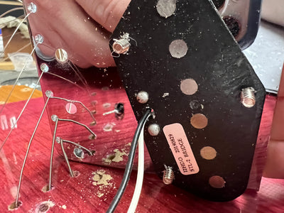 Unknown Thinline Parts Telecaster Trans Pink