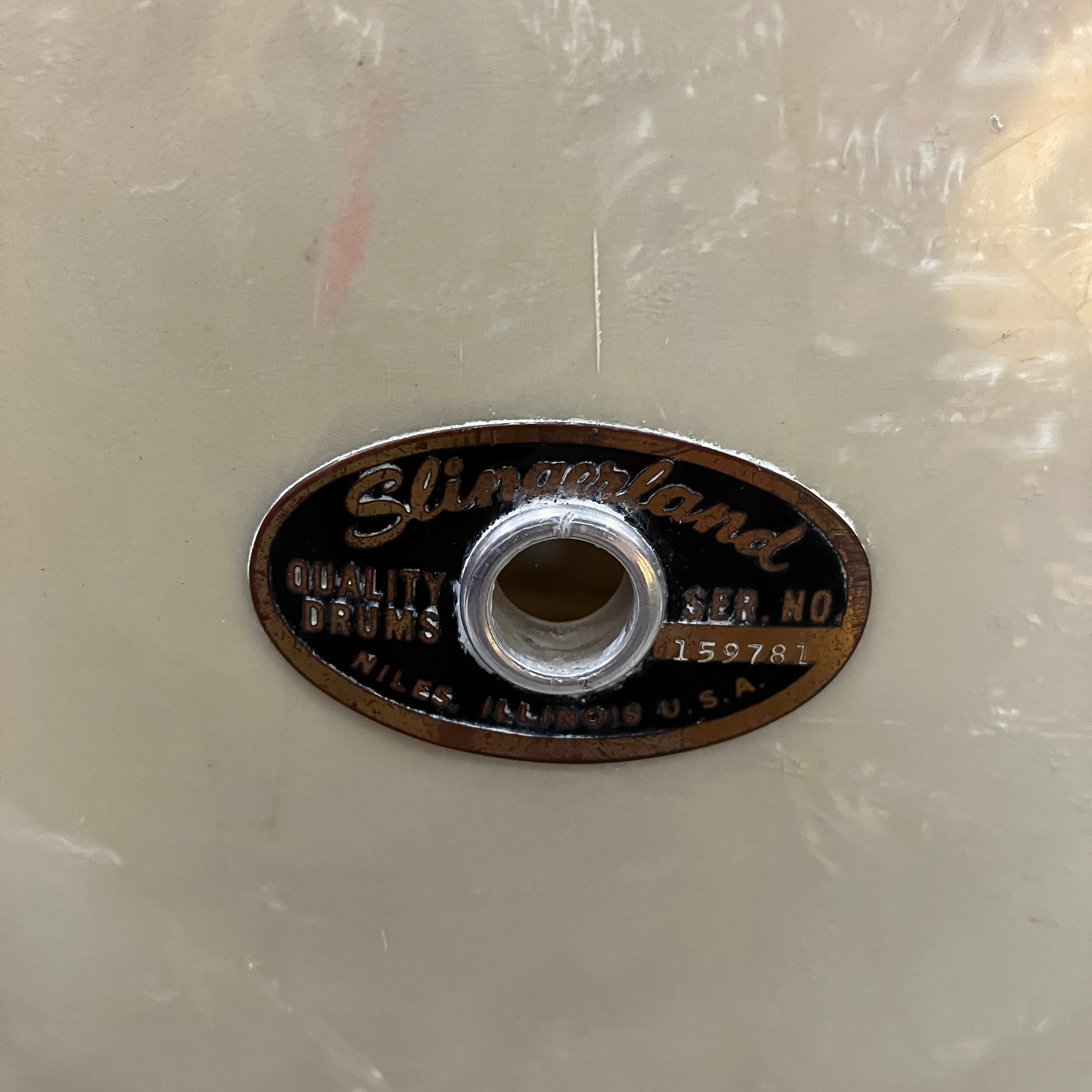 Slingerland Cream 16 x 16 Inch Floor Tom