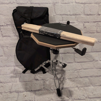 Dokomo Snare Drum Practice Pad Set with Stand and Sticks