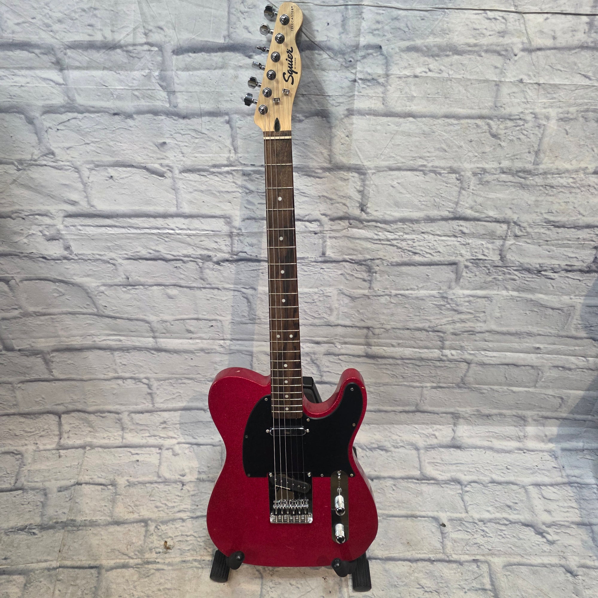 Fender Squier Telecaster "Partscaster" Red Sparkle