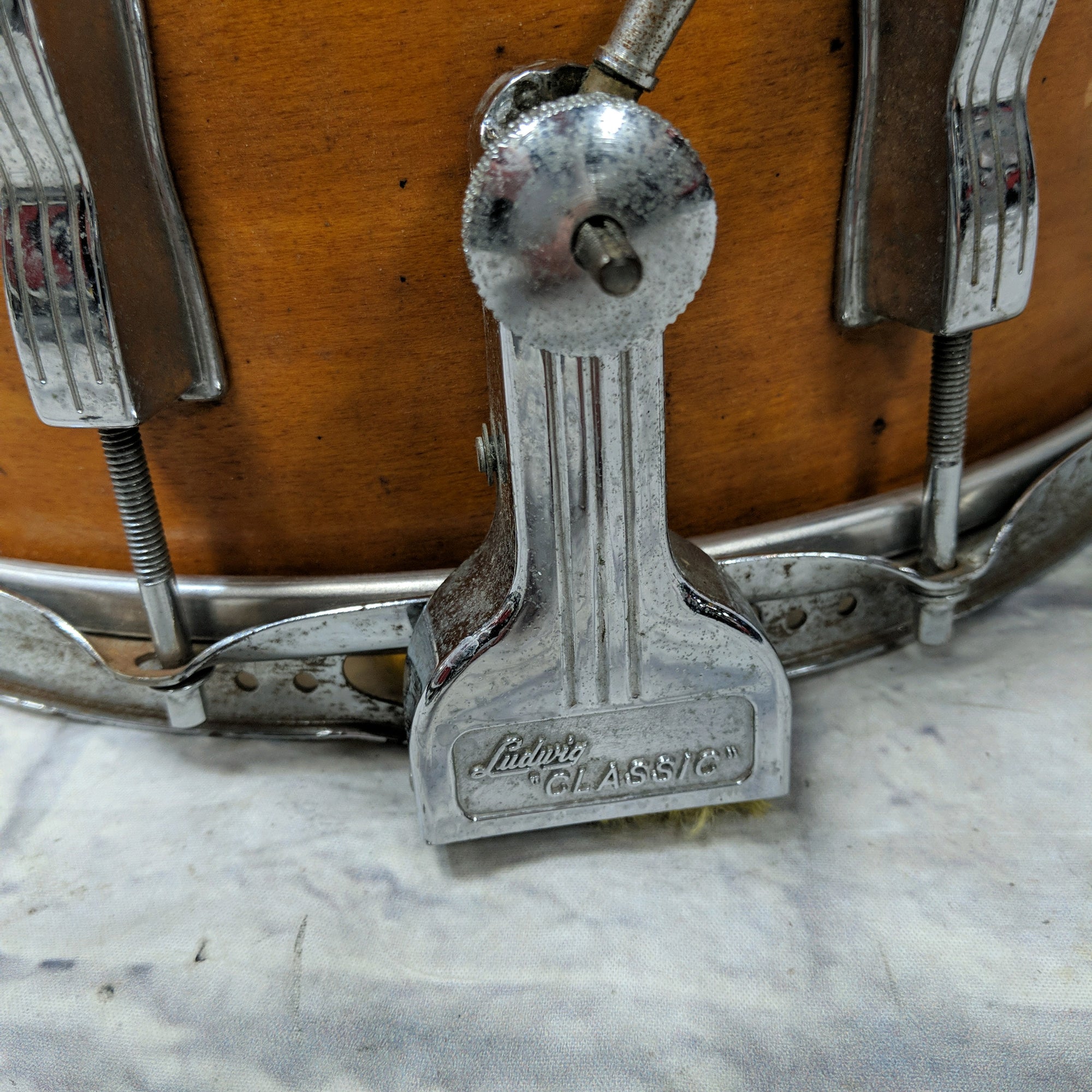 Ludwig Vintage 14 x 6.5 Classic Snare Drum Stripped