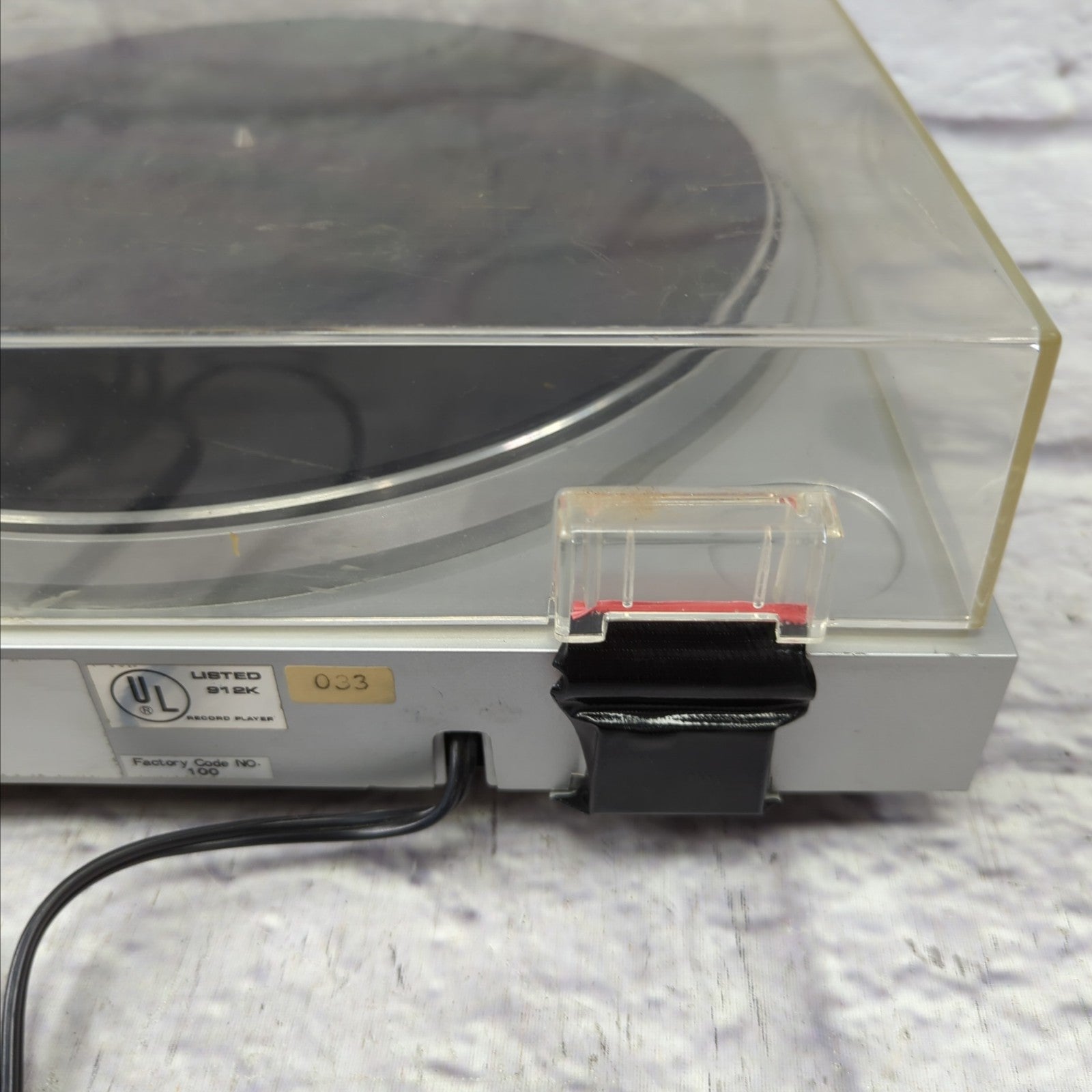 Mitsubishi DP-12 Direct Drive Fully Automatic Turntable