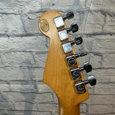 Fender MIM Stratocaster White Blonde Electric Guitar - Refinished