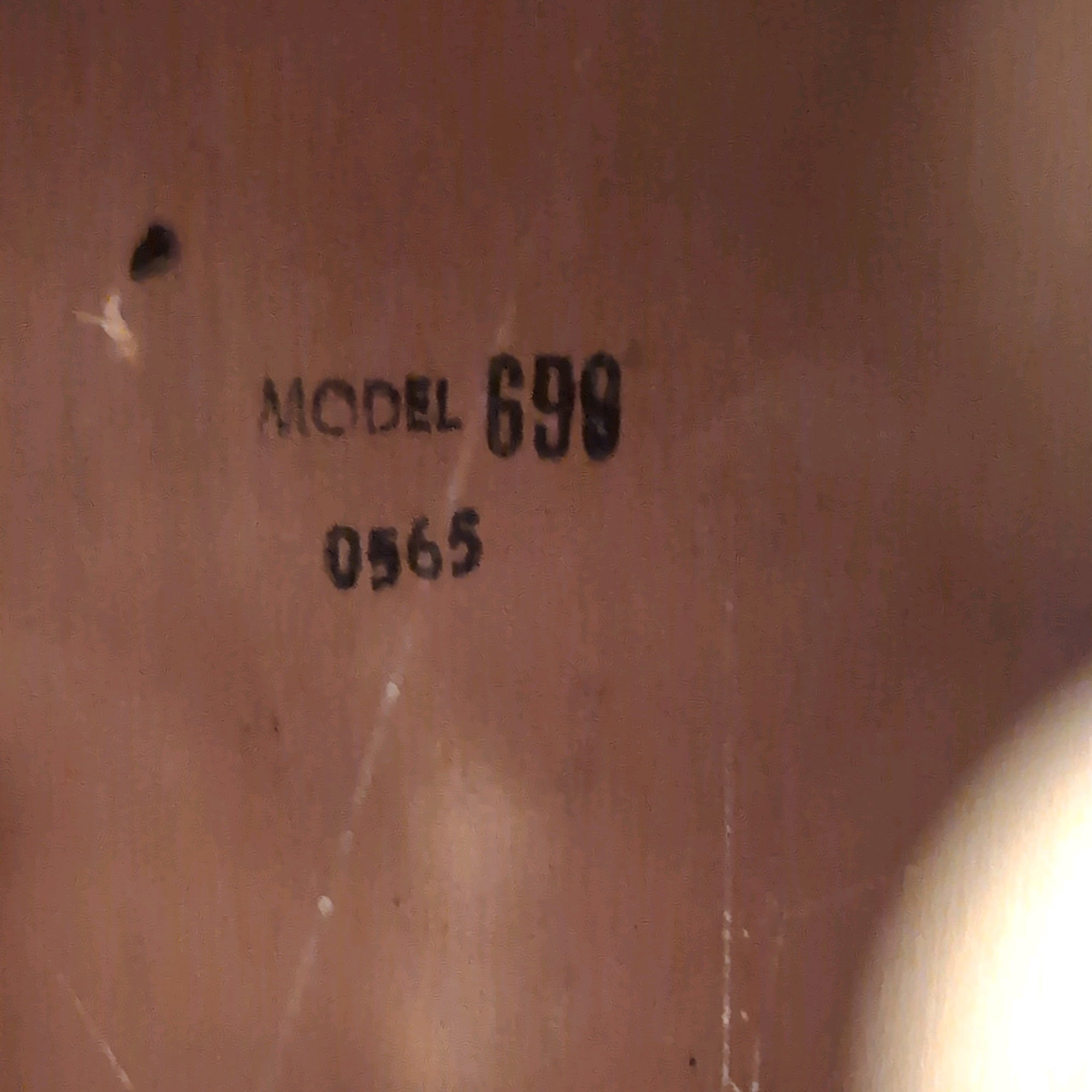 Silvertone Vintage Model 699 Acoustic Guitar Made in Italy