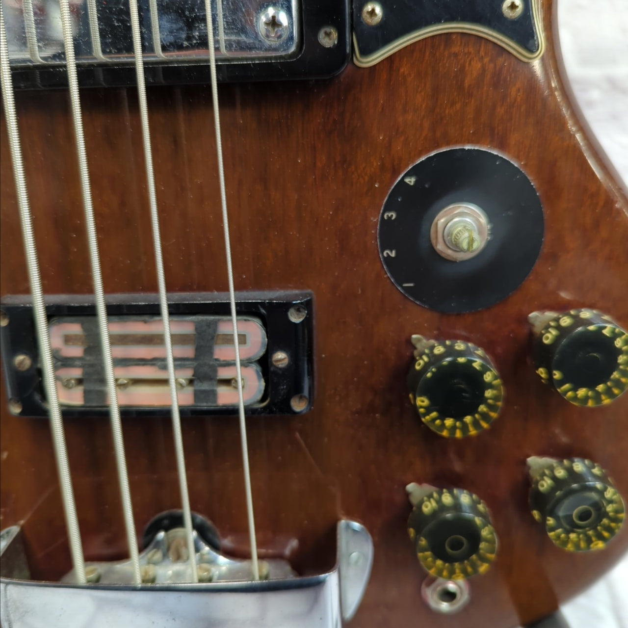 Gibson 1973 EB3 4 String Bass with Case 4 String Bass Guitar