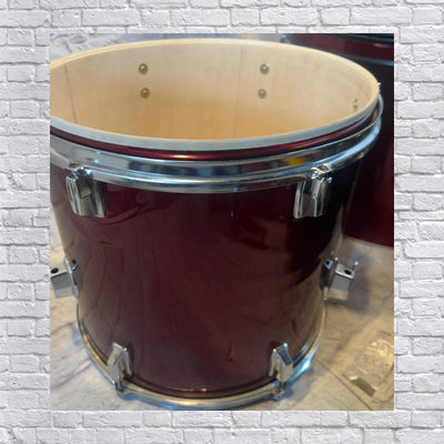 Pulse percussion Wine Red 16x15 Floor Tom