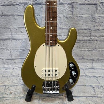 Ernie Ball Music Man Classic Stringray Gold Electric Bass 4 String Bass Guitar