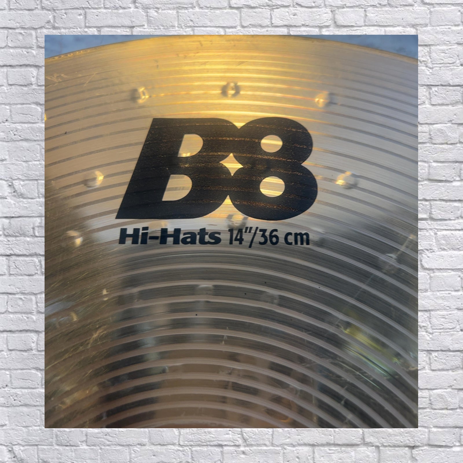 Sabian 14 B8 Bottom Hi Hat Cymbal