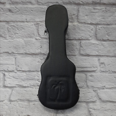Ukulele Soprano Hard Case Palm Tree