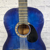 Rogue Acoustic Blue Body Guitar Model SO-069-RAG-BL Parts