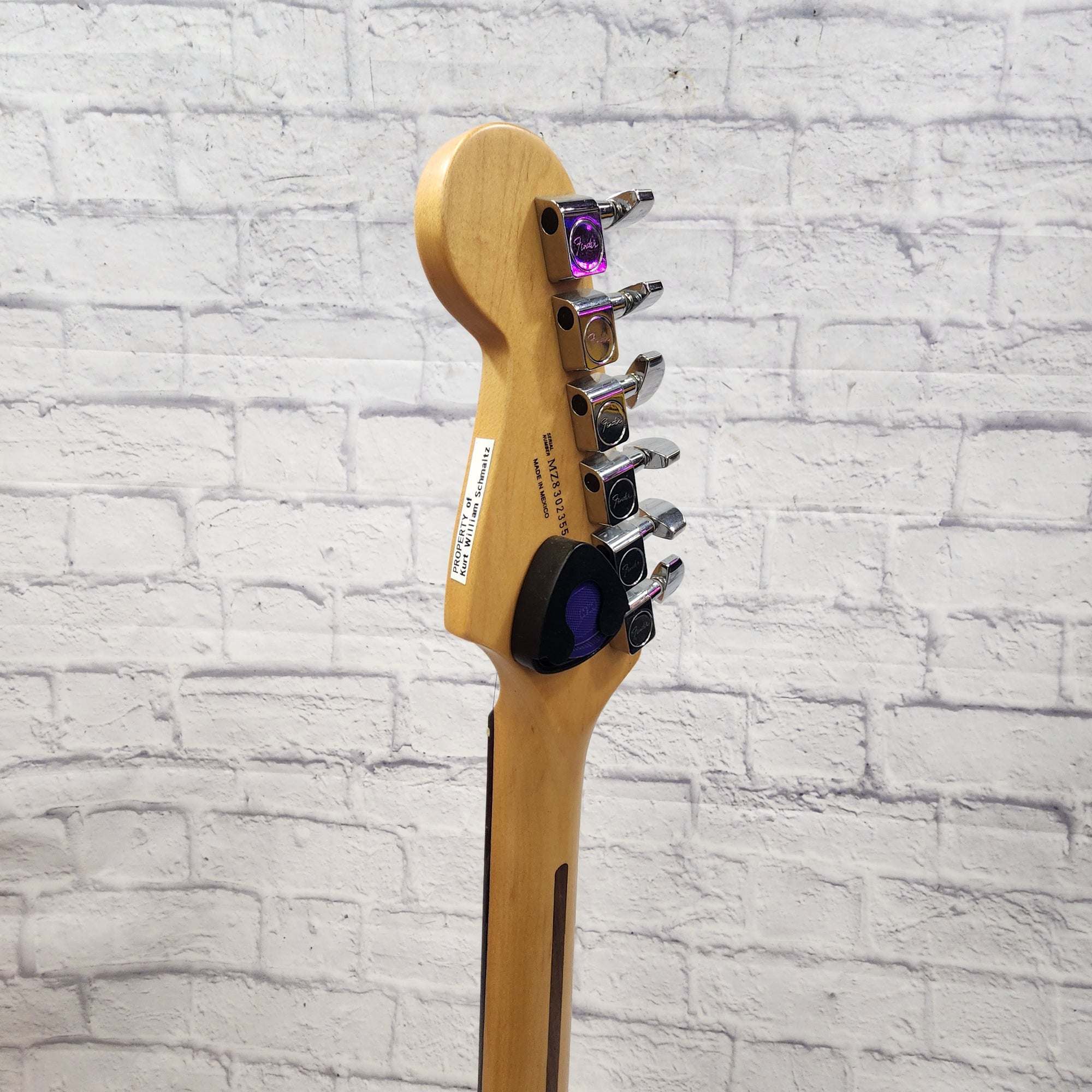 Fender Mexican Roland Ready Strat White Electric Guitar
