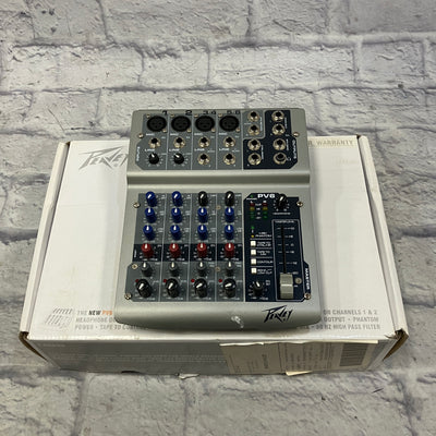 Peavey PV-6 Six Channel Mixer (With Box) Mixer