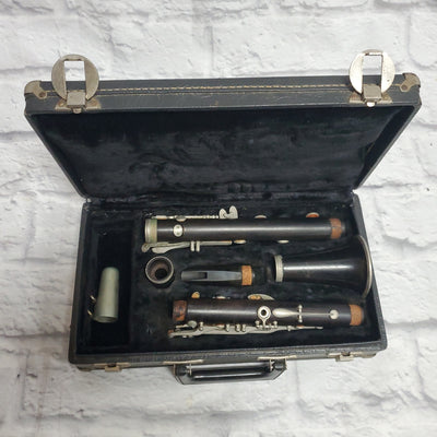 Vintage Normandy Wood Clarinet