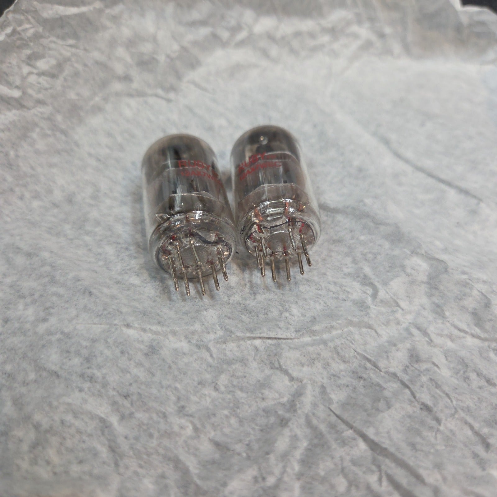 Ruby 12AX7WBC Pair Amplifier Tubes