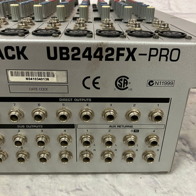 Behringer UB2442FX-Pro Rackmounted Mixer