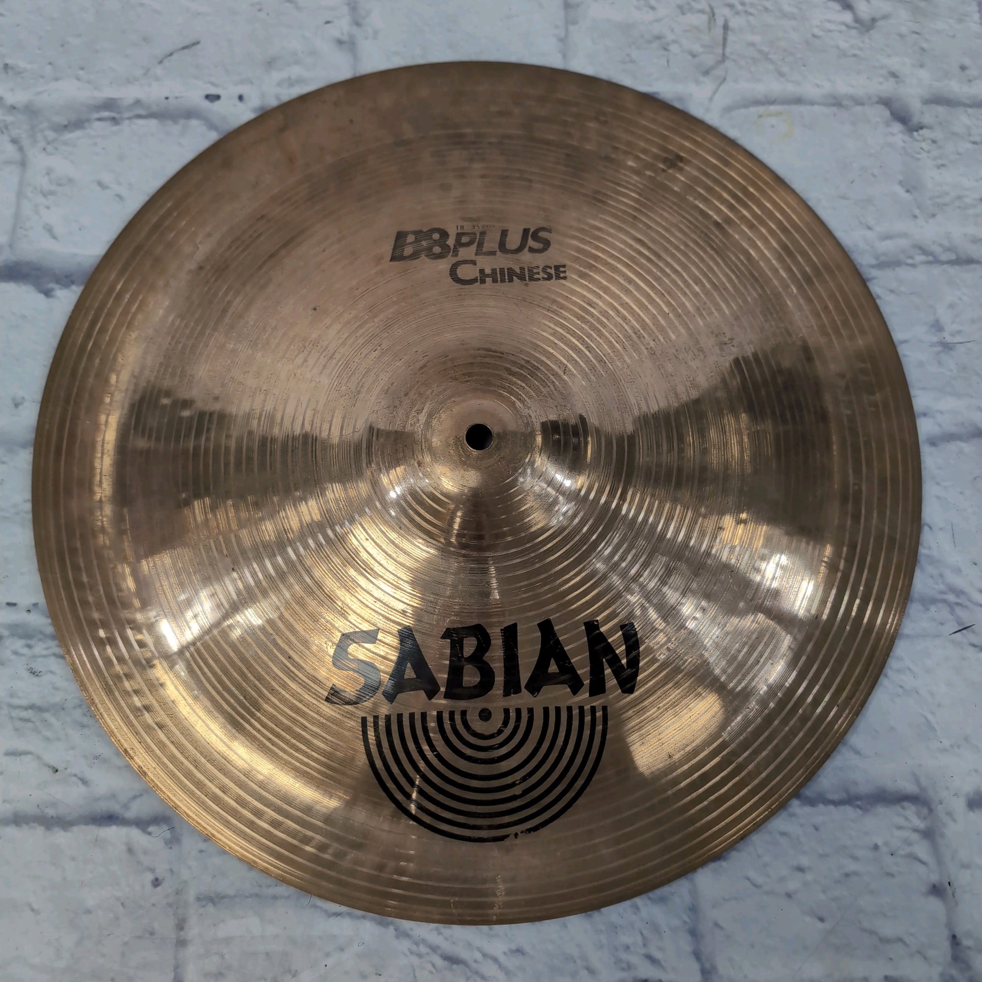 Sabian 18 B8 Plus chinese China Cymbal
