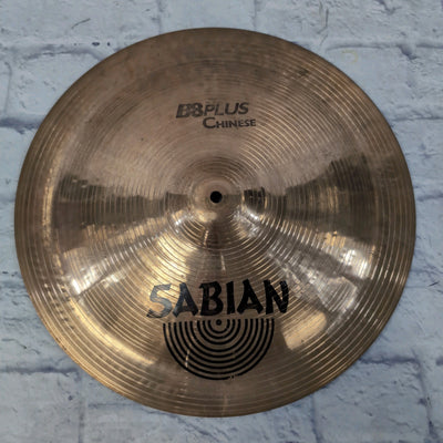 Sabian 18 B8 Plus chinese China Cymbal