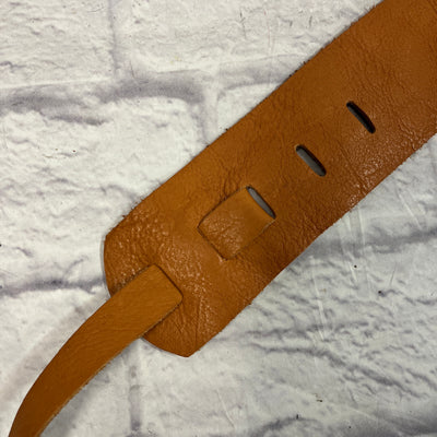 Lakota Leathers 3 Inch Leather Bass or Guitar Strap
