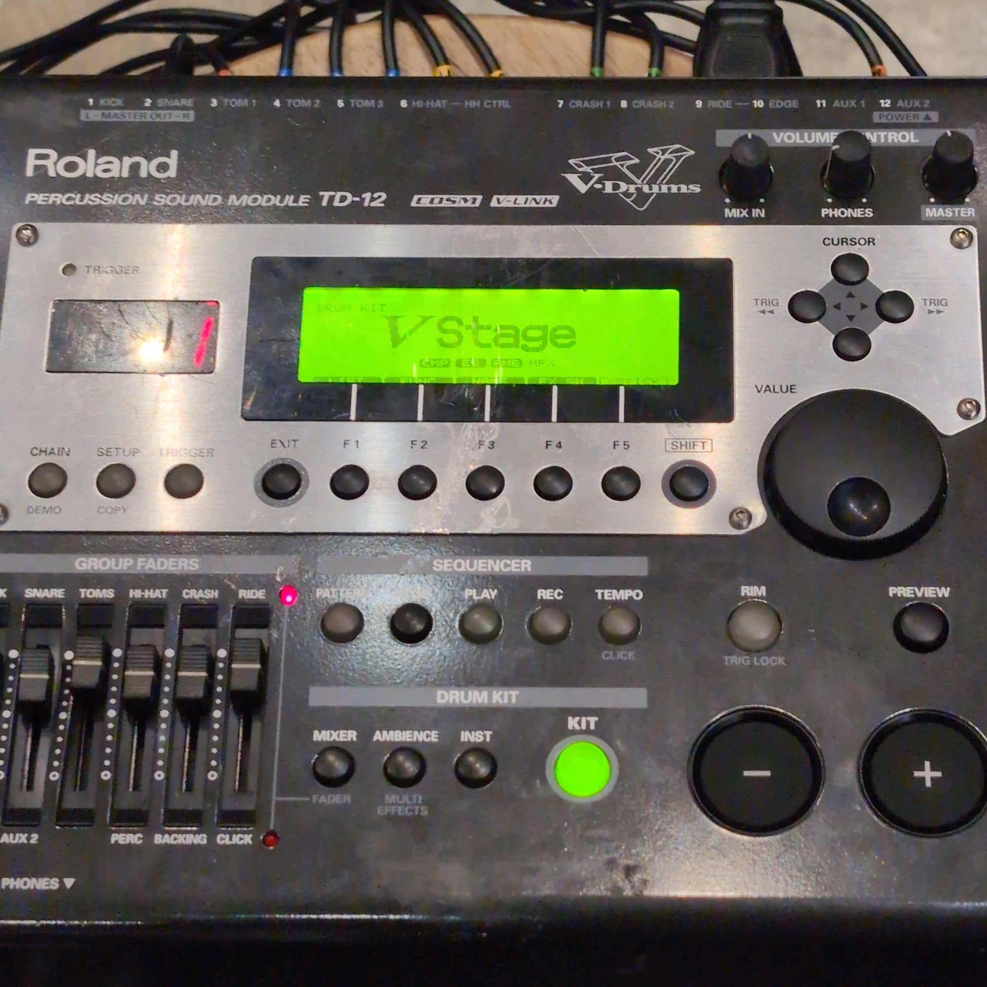 Roland TD-12 V-Drum Electric Drum Kit Electronic Drum Set