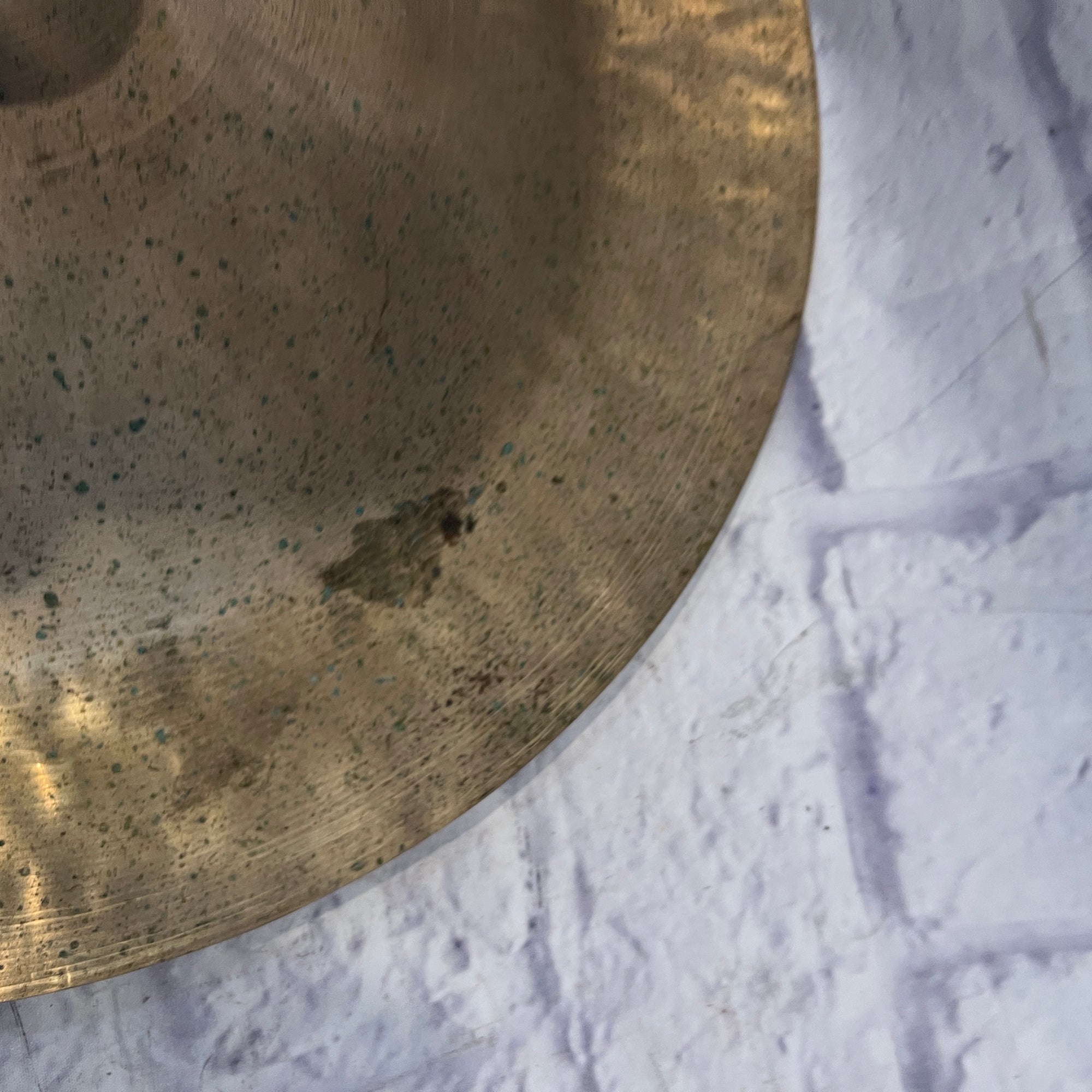 Wuhan 18 China Cymbal Rusting