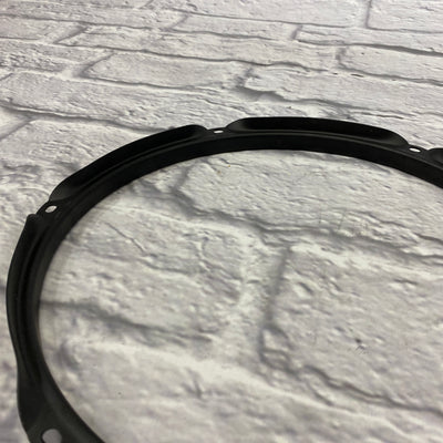 6-Lug 12" Black Drum Hoop Pair