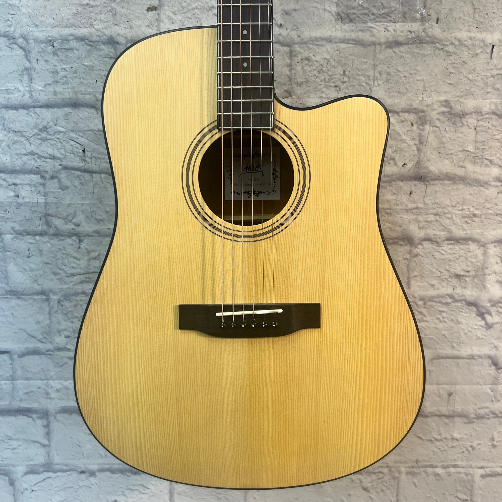 Aklot AKAG2 Dreadnaught Acoustic Guitar