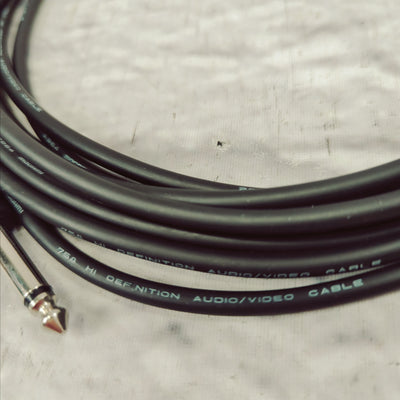 Mogami Pure Patch RCA to 1/4" TS Cable - 15'