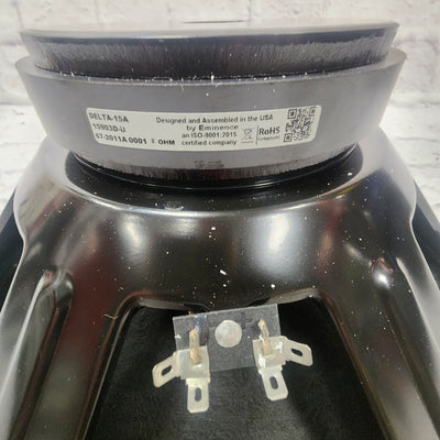 Eminence Delta 15A 8-ohm Bass Amp Replacement Speaker