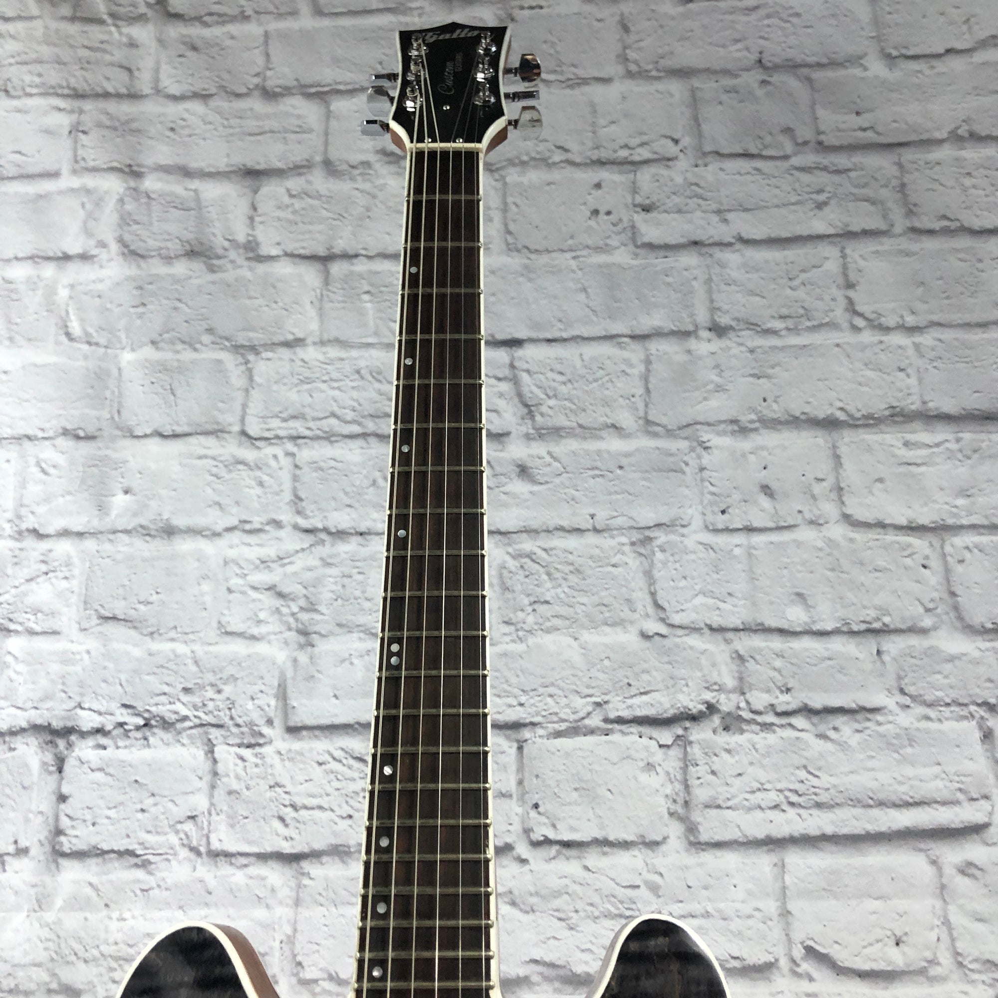 Gatto Custom ES 339 Style  Black Nitro Finish Semi Hollow Guitar