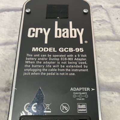 Dunlop Cry Baby GCB-95 Wah Pedal