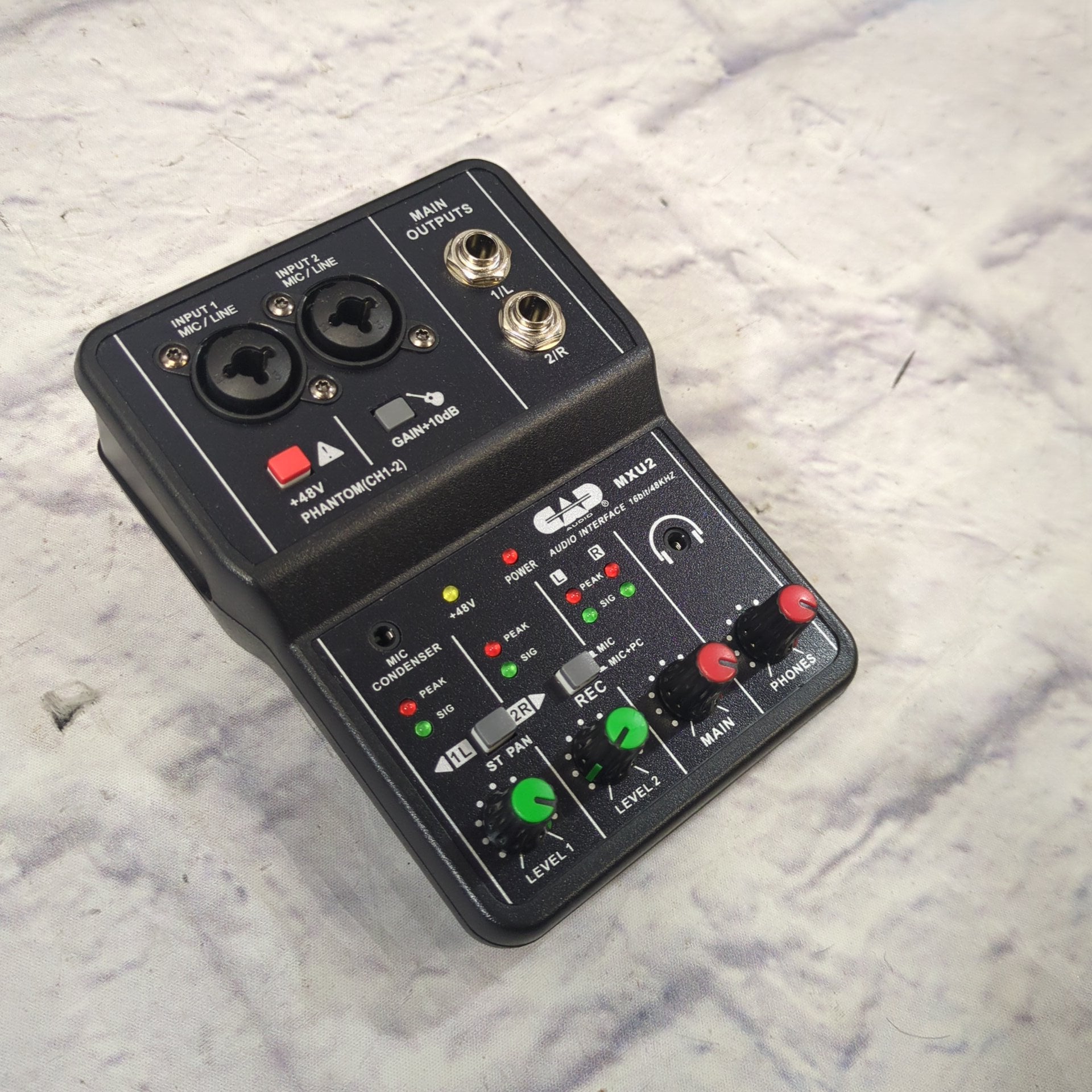 CAD MXU2 USb Recording Interface