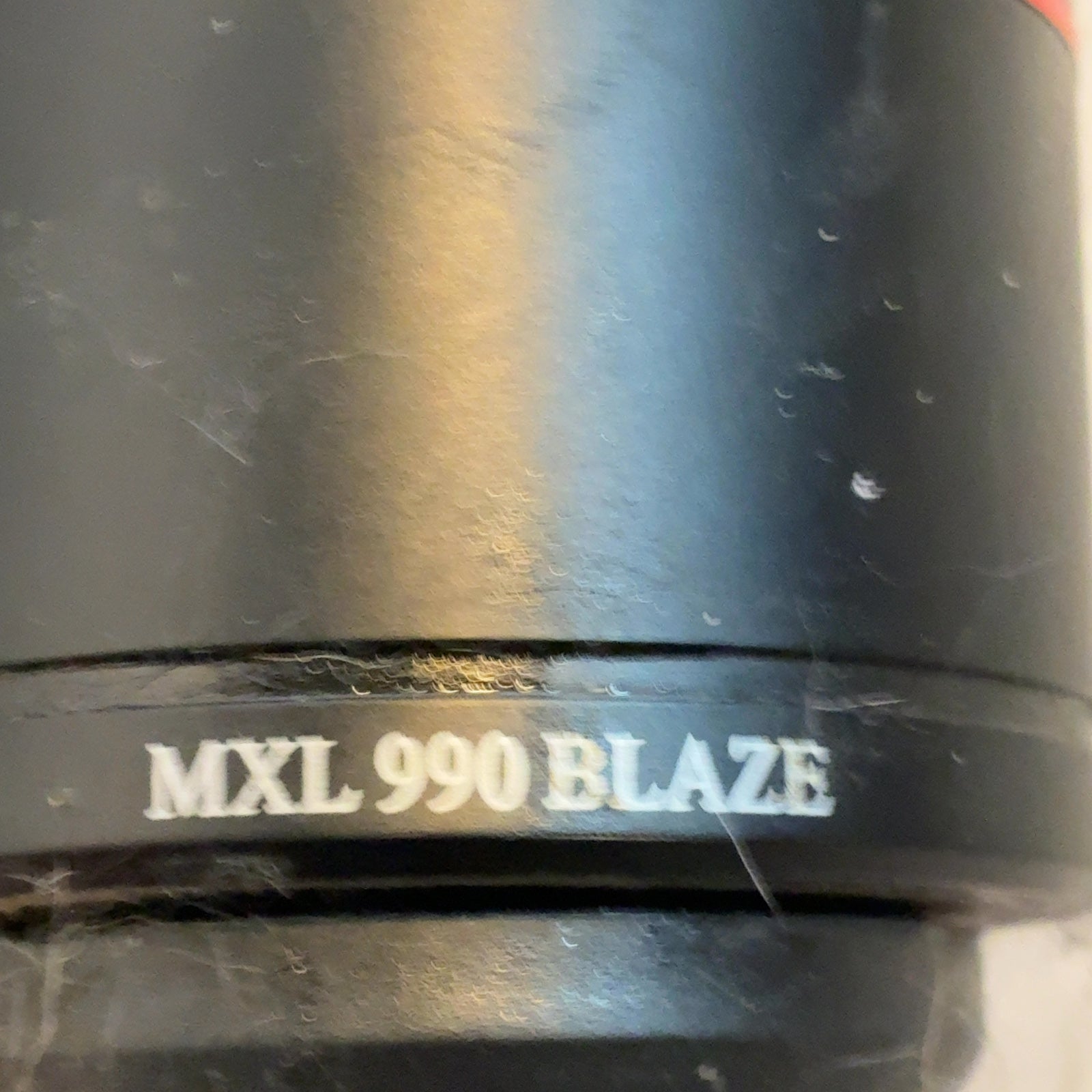 MXL 990 Blaze Condenser Microphone with Red LEDs