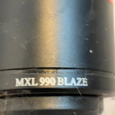 MXL 990 Blaze Condenser Microphone with Red LEDs