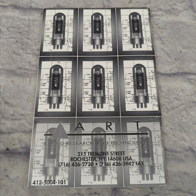 Art DST 4 DST4 Operation Manual User's Guide