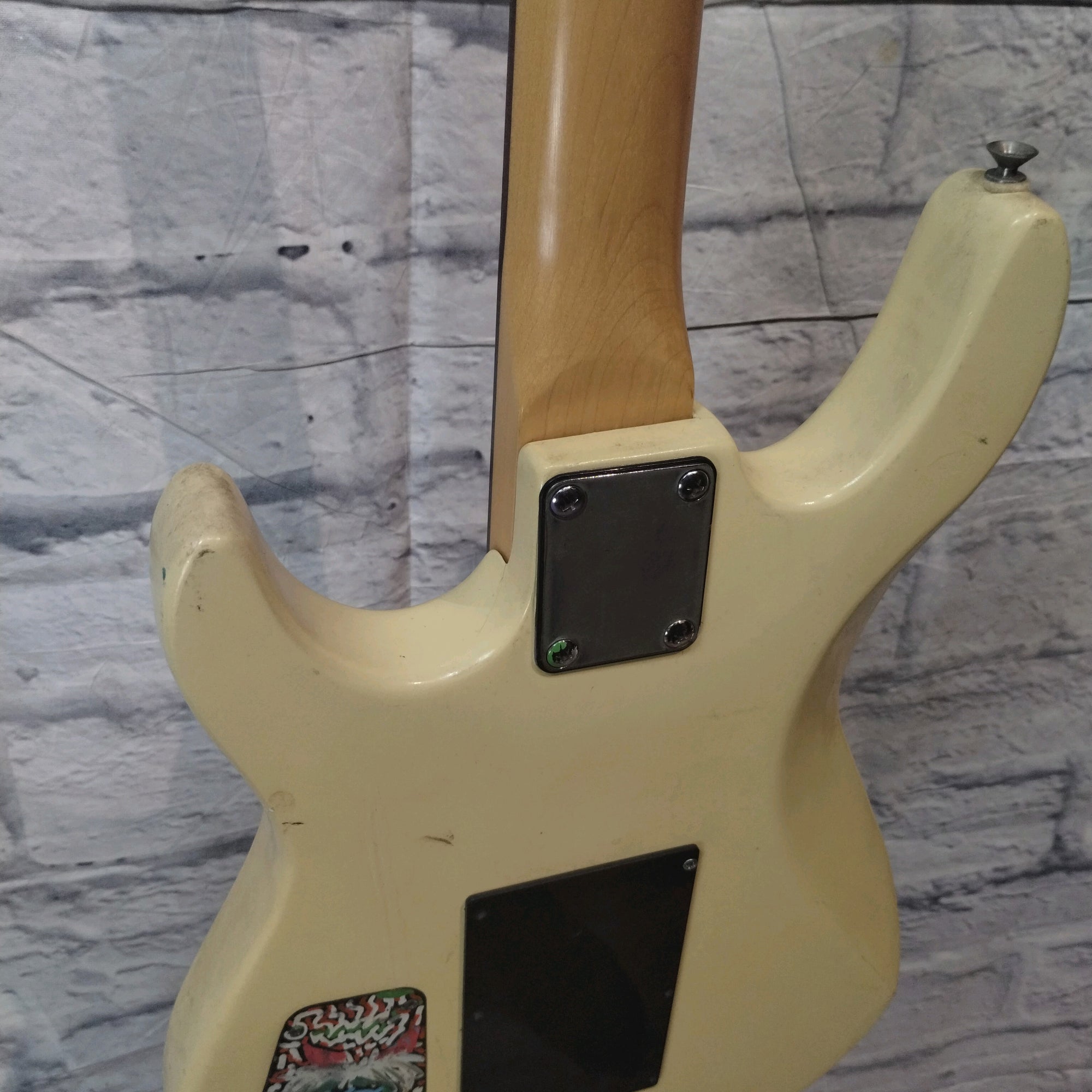 Unknown S Style Electric Guitar HSS - Cream Electric Guitar