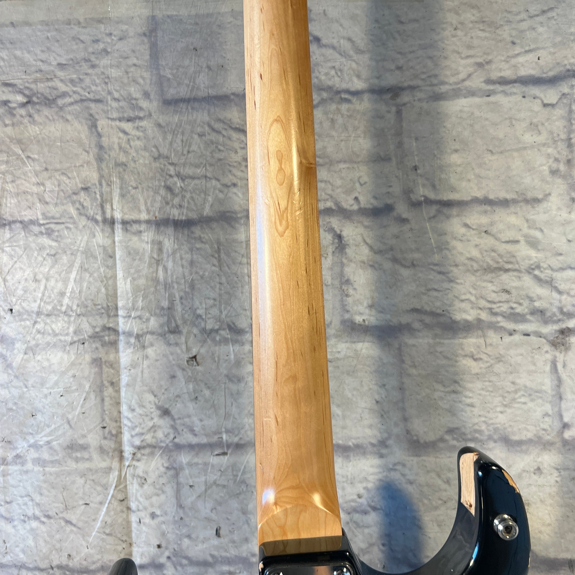 Lyon Strat Style Black Electric Guitar